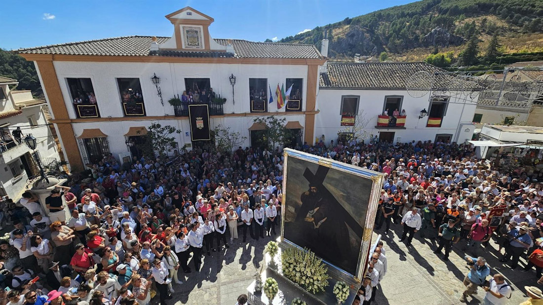 Romería del Cristo del Paño, en imagen de archivo (AYUNTAMIENTO DE MOCLÍN)