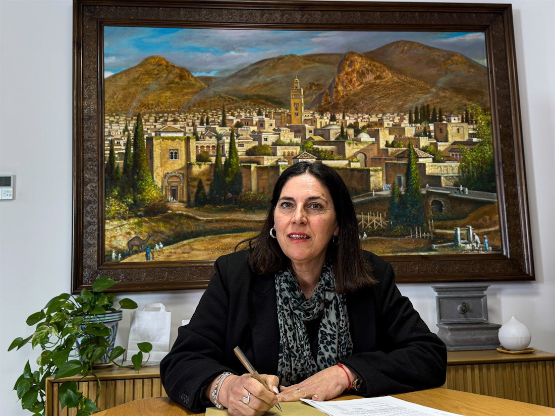 La alcaldesa de Atarfe (Granada), Yolanda Fernández, en imagen de archivo (AYUNTAMIENTO DE ATARFE)