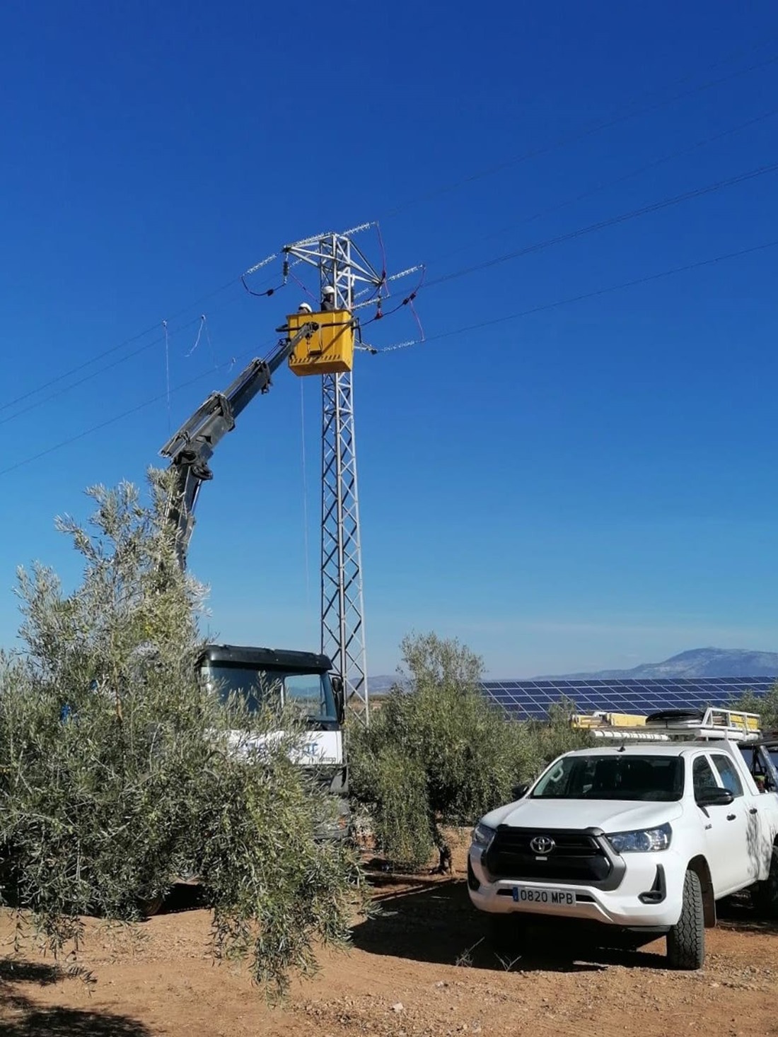 Trabajos para el refuerzo del suministro eléctrico (ENDESA)