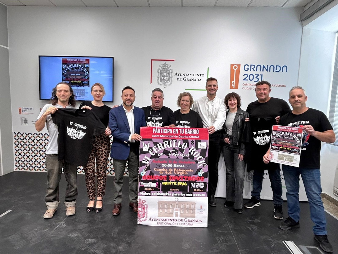 El barrio del Cerrillo de Maracena acoge una nueva edición del Cerrillo Rock en Familia (AYUNTAMIENTO DE GRANADA)
