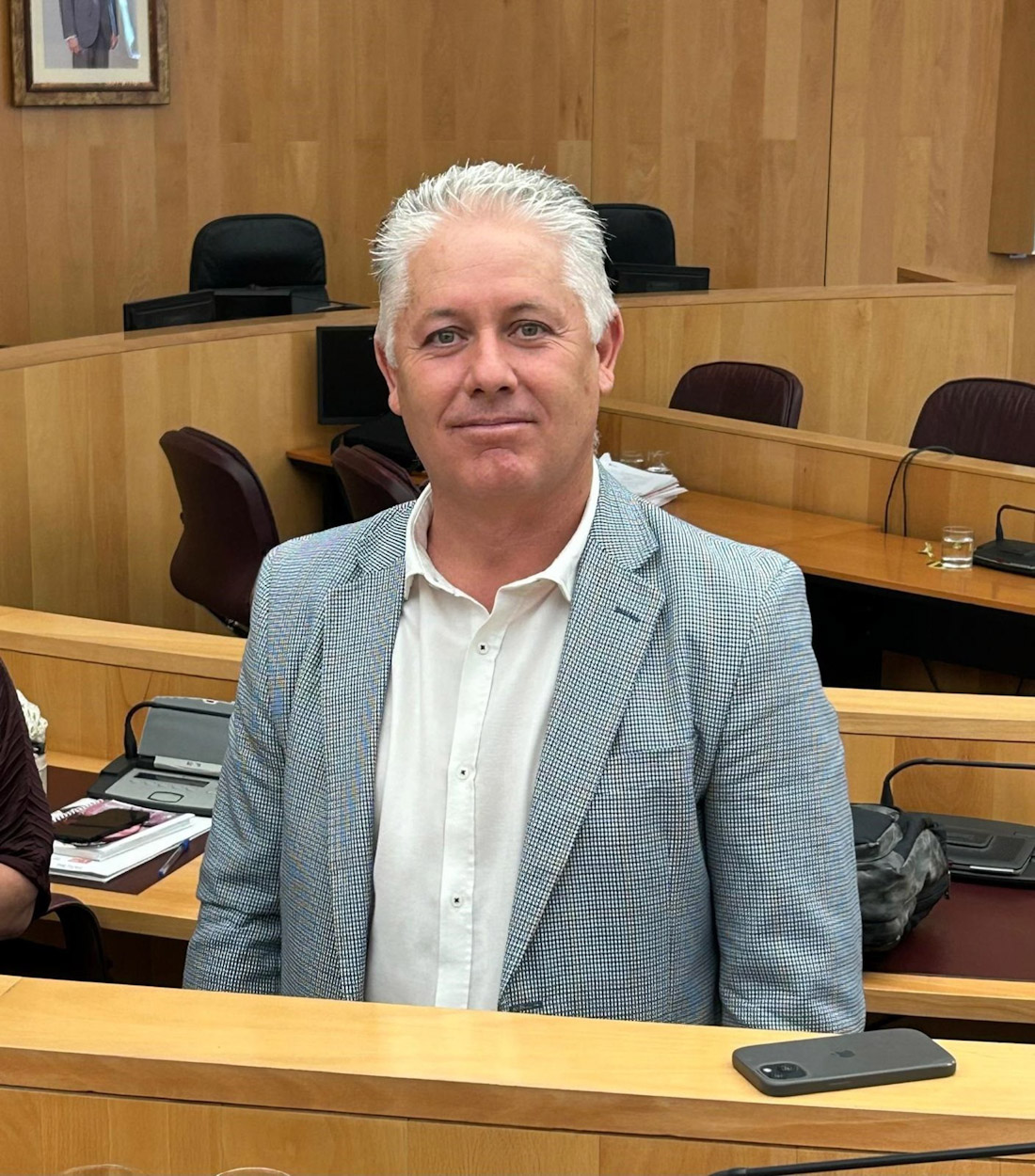 José María Villegas, en imagen de archivo en la Diputación de Granada (PSOE)