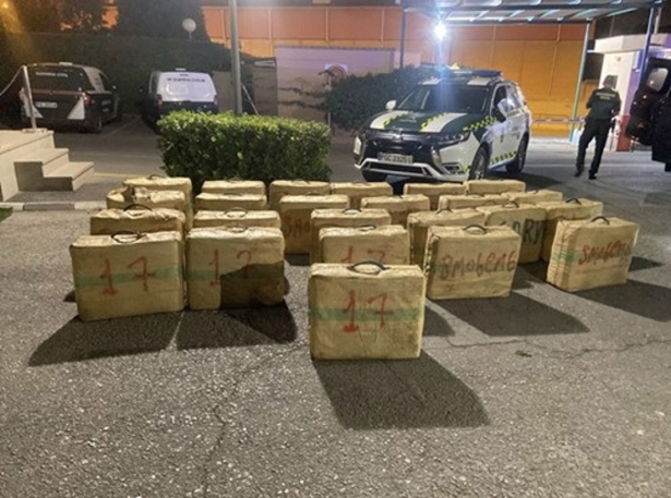 Droga intervenida (GUARDIA CIVIL)