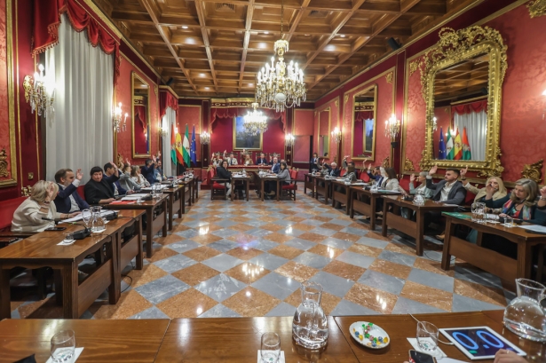 Pleno extraordinario del Ayuntamiento de Granada (GPMEDIA)