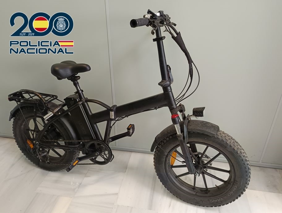 Bicicleta recuperada (POLICÍA NACIONAL)