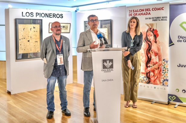 Inauguración del salón del cómic (GPMEDIA)