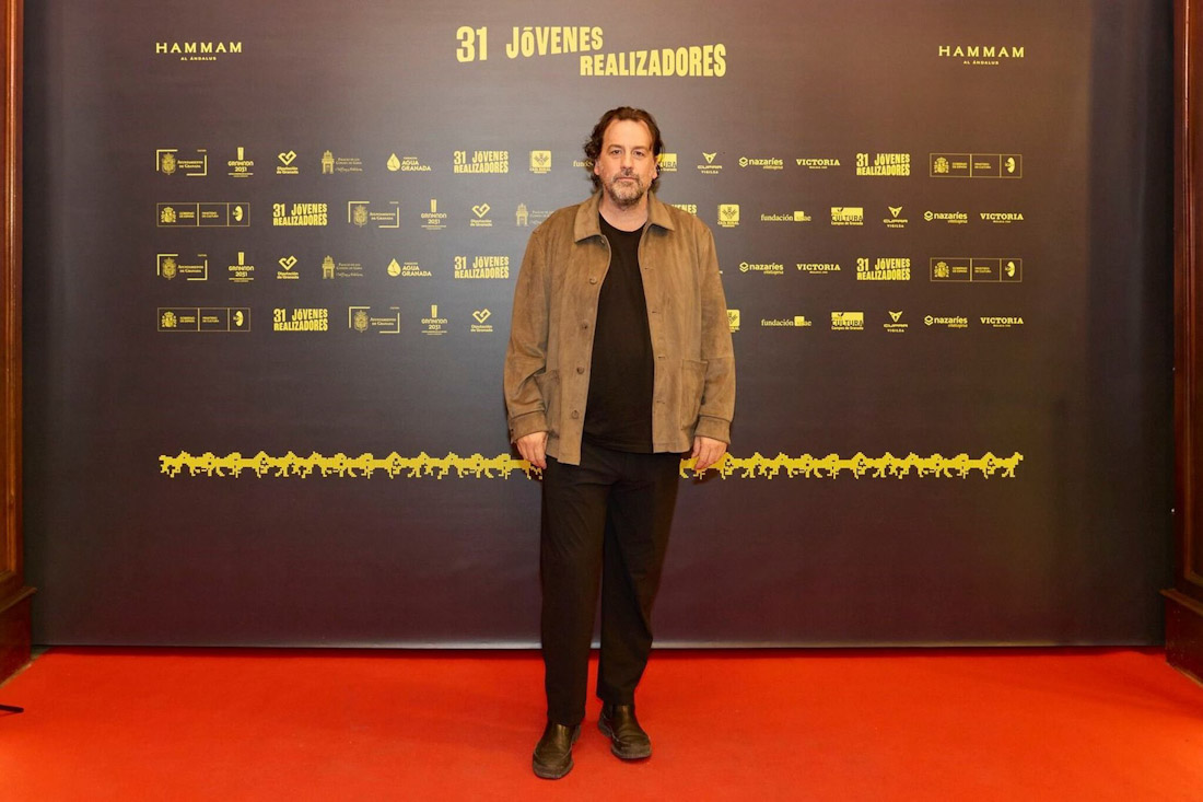 Isaki Lacuesta en la clausura del 31º Festival Jóvenes Realizadores de Granada (J.A.ALBORNOZ/FESTIVAL JÓVENES REALIZADORES)