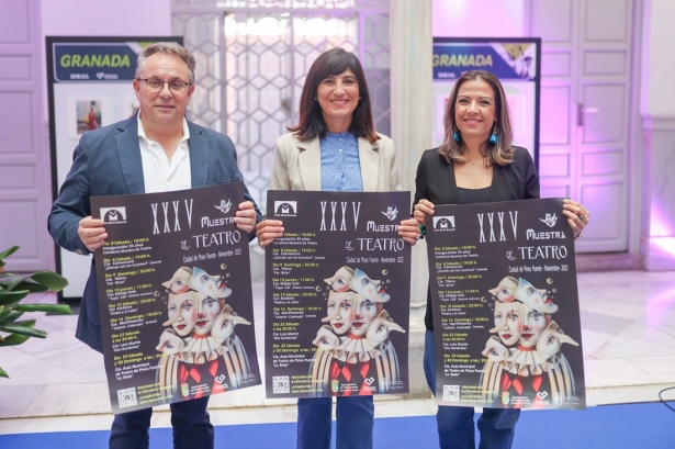 Presentación de la muestra de teatro de Pinos Puente (GPMEDIA)