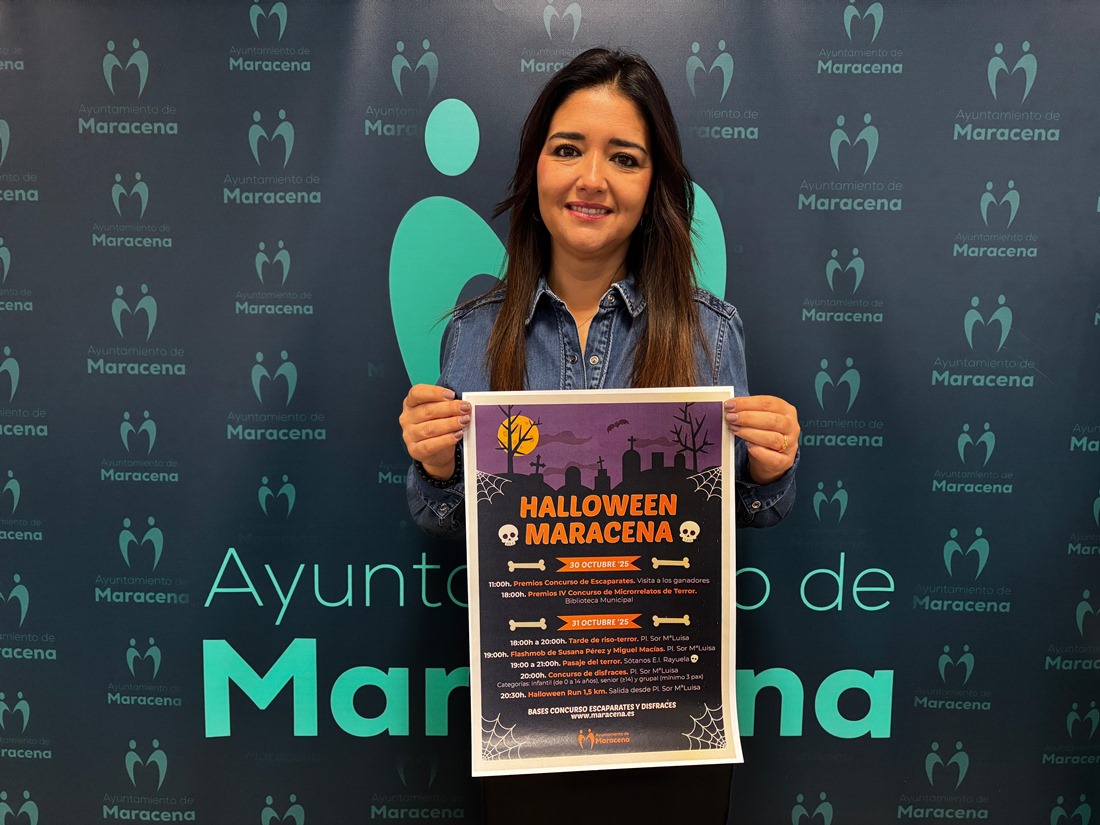 Presenatción de las actividades por Halloween (AYTO. MARACENA)