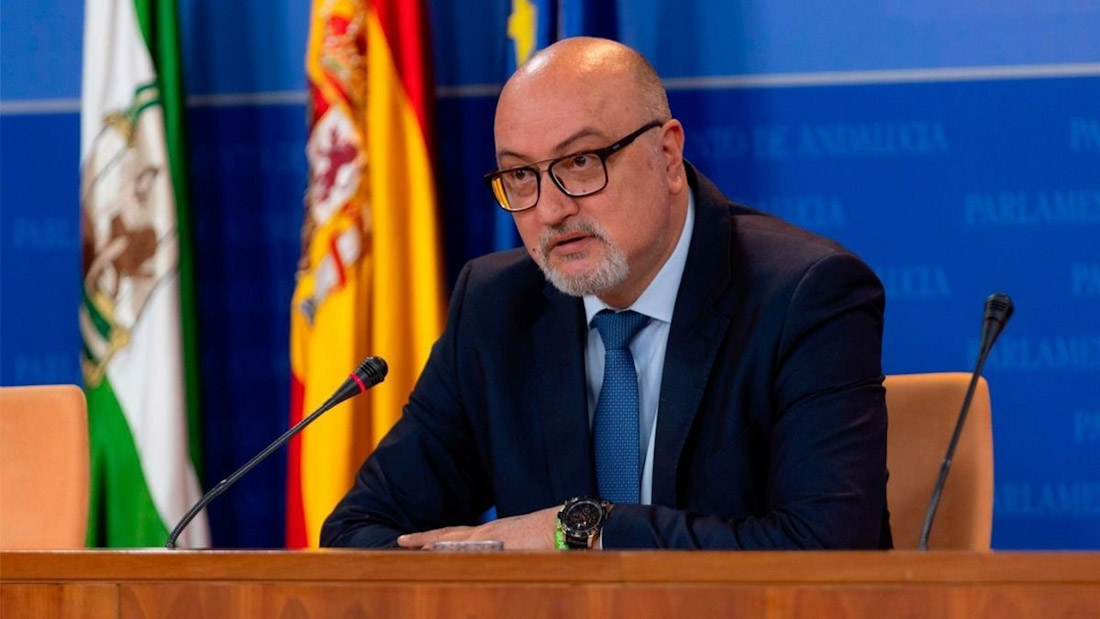 El parlamentario andaluz de Vox por Granada Ricardo López Olea (VOX)