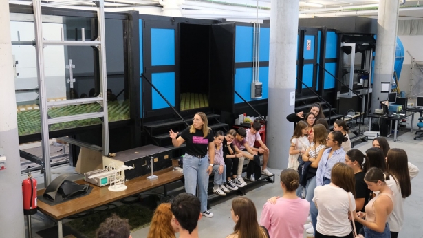 Túnel de viento en el IISTA-UGR (PARQUE DE LAS CIENCIAS)