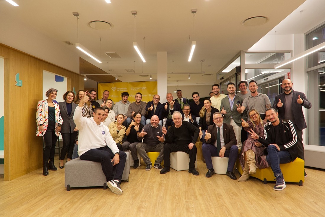 Visita de Ferrán Adriá a la Incubadora El Carmen