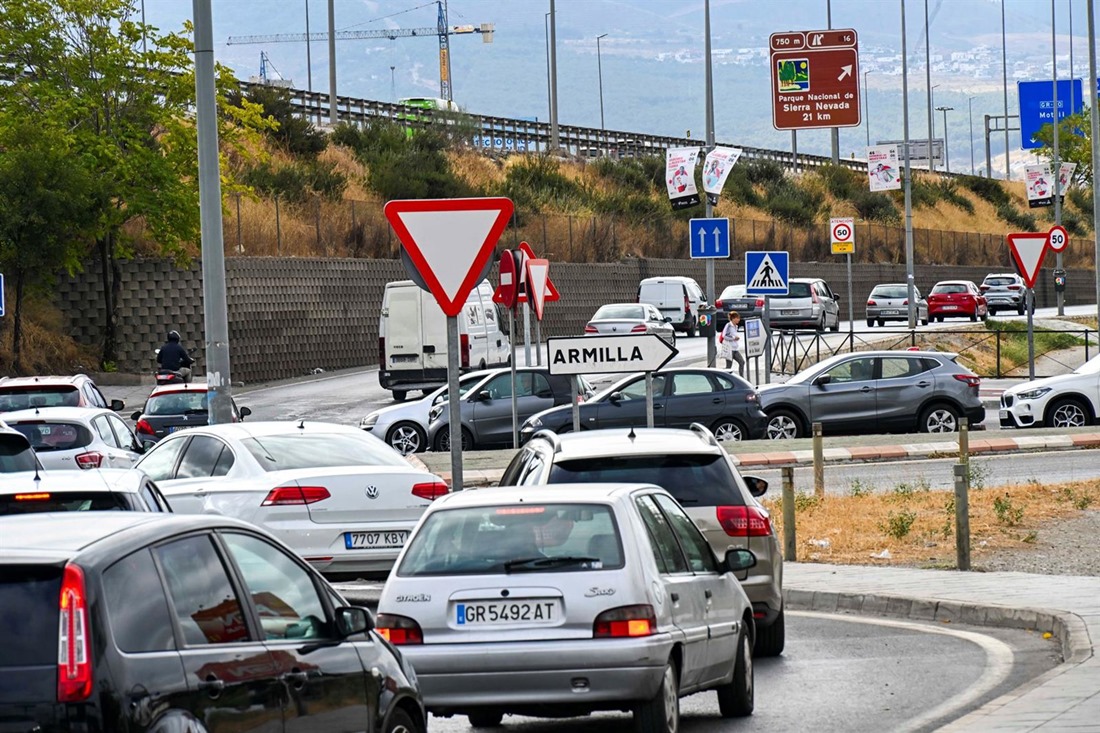 GR-30 en los accesos a Armilla (Granada), en imagen de archivo (AYUNTAMIENTO)