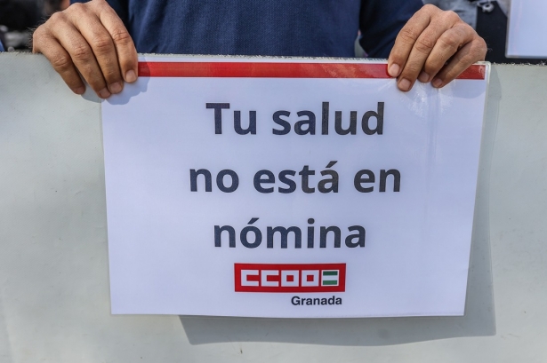 Concentración contra los accidentes laborales (GPMEDIA)