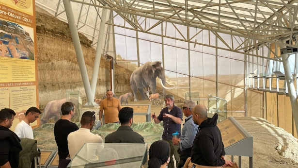 Visita de la delegación de Arabia Saudí (GEOPARQUE)