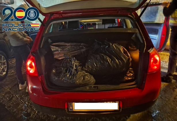 Droga incautada (POLICÍA NACIONAL)