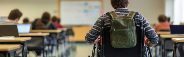 Estudiante con discapacidad, en imagen de archivo (FUNDACIÓN ONCE)