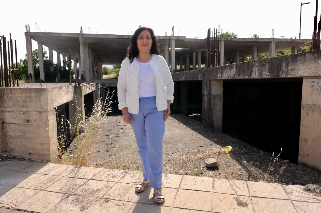 La portavoz del Grupo Municipal de VOX en el Ayuntamiento de Gójar, Otilia Alarcón (VOX)