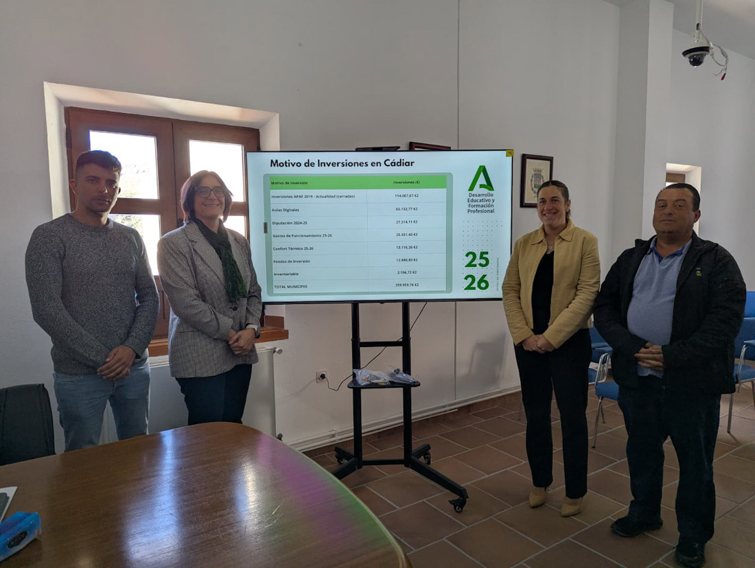 Visita al IES Al-Cadí de Cádiar (JUNTA)