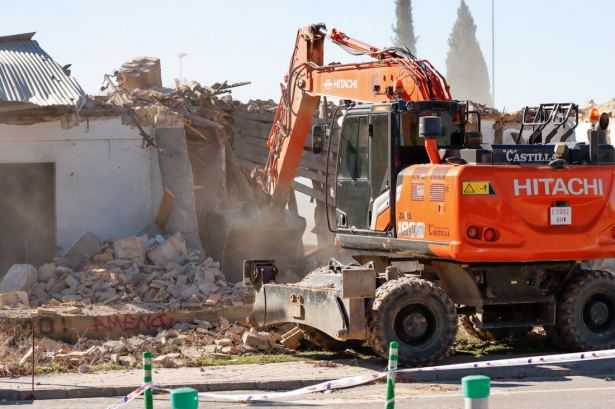 Demolición de la Huerta de la Maríana (GPMEDIA)