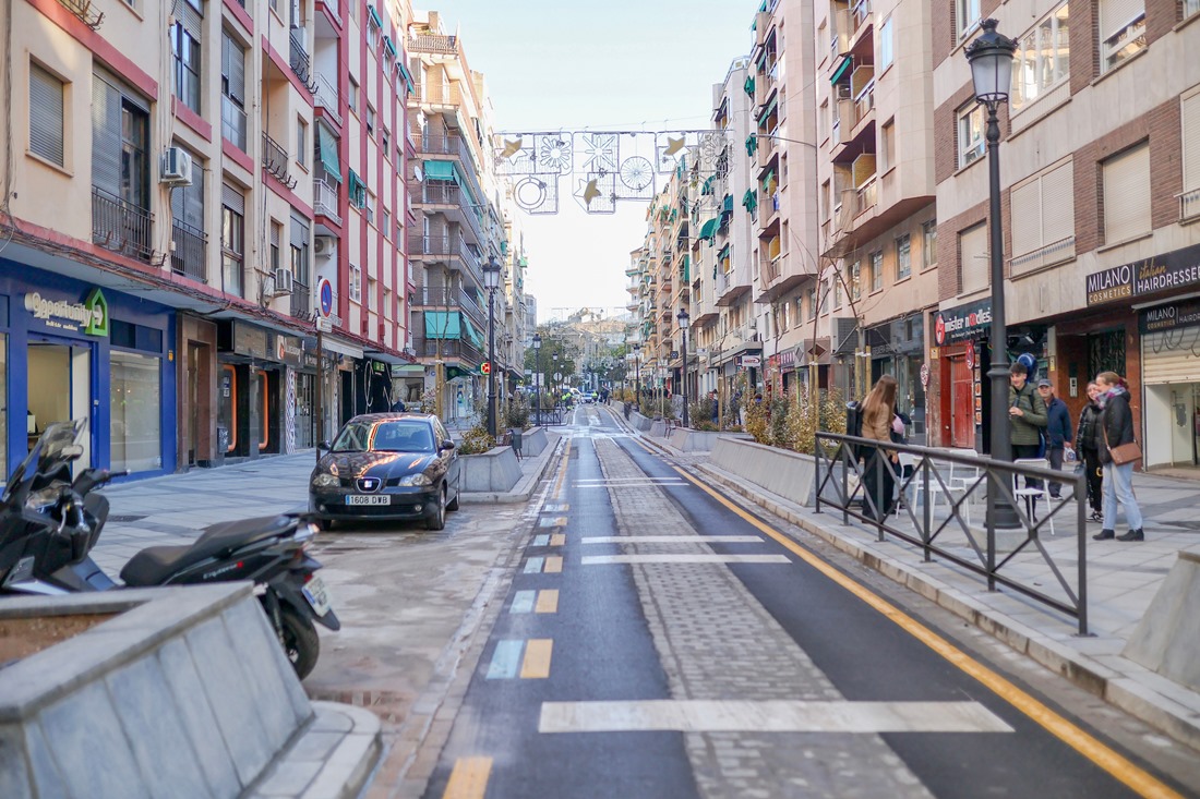 La renovada calle Emperatriz Eugenia (GPMEDIA)