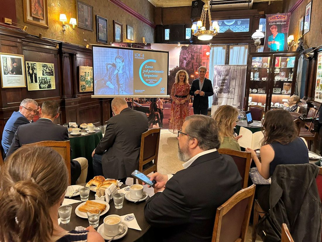 Homenaje a Lorca en el Café Tortoni (DIPGRA)