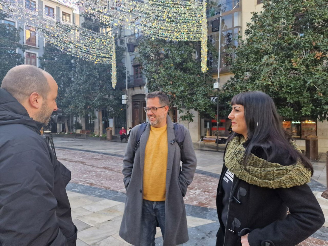 El portavoz de Adelante Andalucía, José Ignacio García, en Granada (ADELANTE ANDALUCÍA)