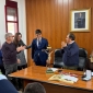 La toma de posesión como alcalde de Cogollos de Guadix (Granada) Andrés Martos, sucediendo a Andrés Martos (AYUNTAMIENTO DE COGOLLOS DE GUADIX)