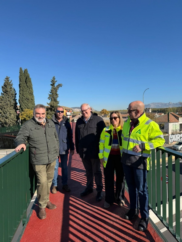 Imagen de la visita a Santa Fe (JUNTA)