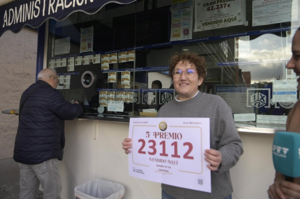 Un quinto premio vendido en el Centro Carrefour de Armilla (GPMEDIA)