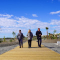 Finaliza la primera fase de la Senda Litoral en la Playa del Cable de Motril. (AYUNTAMIENTO DE MOTRIL)