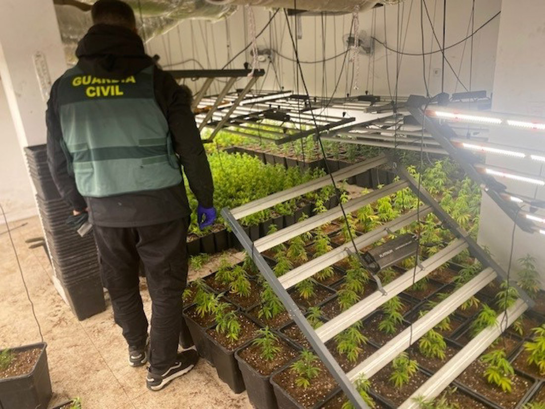 La Guardia Civil detiene a un hombre por un delito contra la salud pública en Gójar (GUARDIA CIVIL)