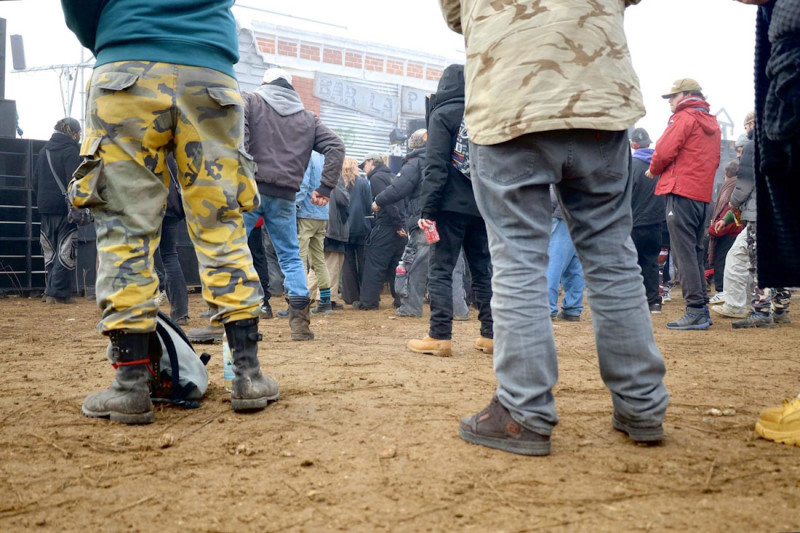 Imagen de archivo las inmediaciones del aeropuerto de Ciudad Real, donde se celebró una macrofiesta ‘rave’ desde Nochevieja, a 2 de enero de 2024