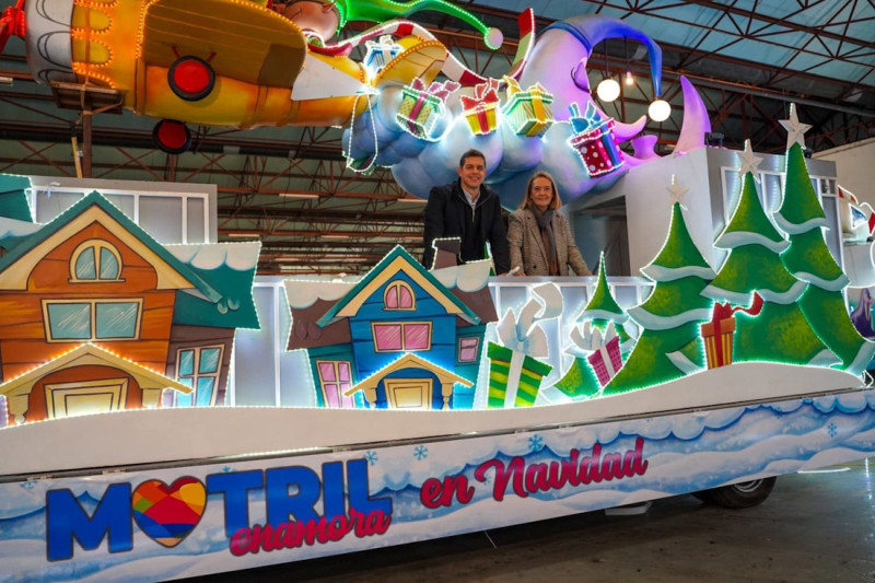 Carroza de la Cabalgata de Motril, en Granada (AYUNTAMIENTO DE MOTRIL)