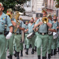 La Legión desfilando durante el Día de la Toma (GPMEDIA)