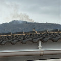 Imagen del incendio en Lanjarón (Granada), compartida en el perfil de la red social X (antes Twitter) del Plan Infoca (PLAN INFOCA)