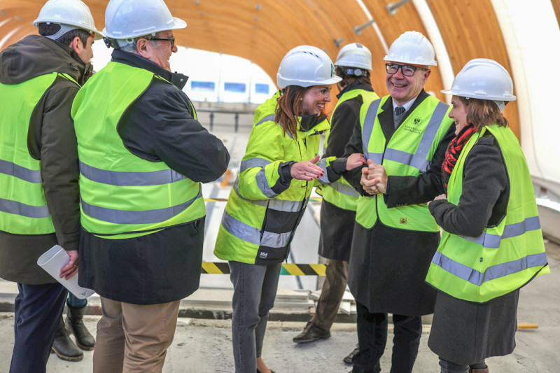 Rocío Díaz durante la visita a la Piscina de Fuente Nueva (GPMEDIA) Rocío Díaz durante la visita a la Piscina de Fuente Nueva (GPMEDIA)