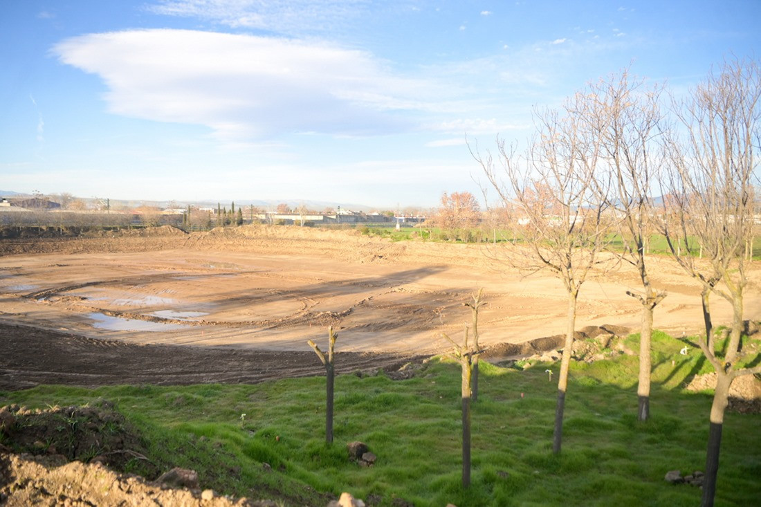 Visita a las obras del futuro Parque inundable (GPMEDIA)