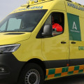 Una ambulancia del 061 en imagen de archivo (JUNTA DE ANDALUCÍA)