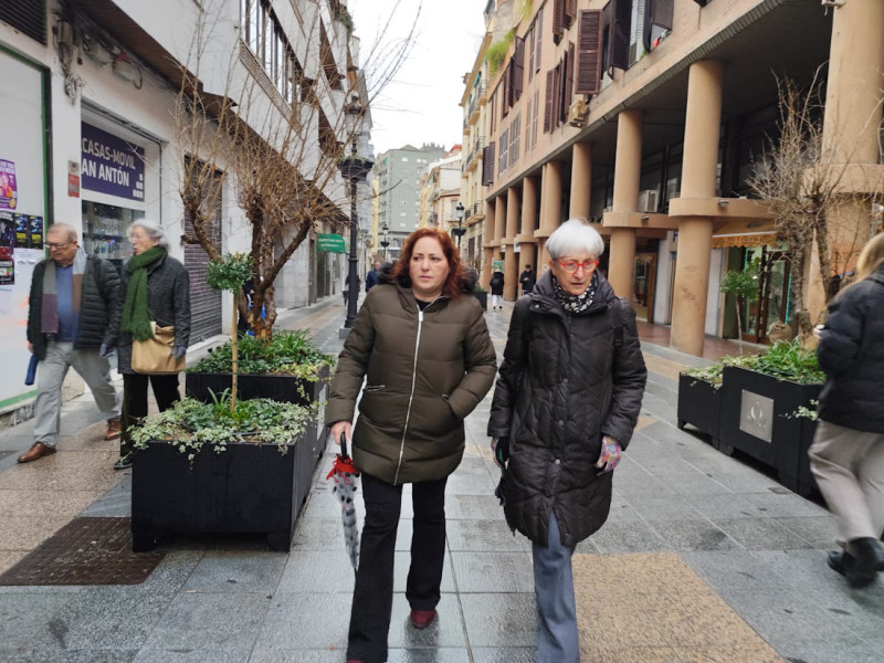 Visita a la Calle San Antón (IU) Visita a la Calle San Antón (IU)