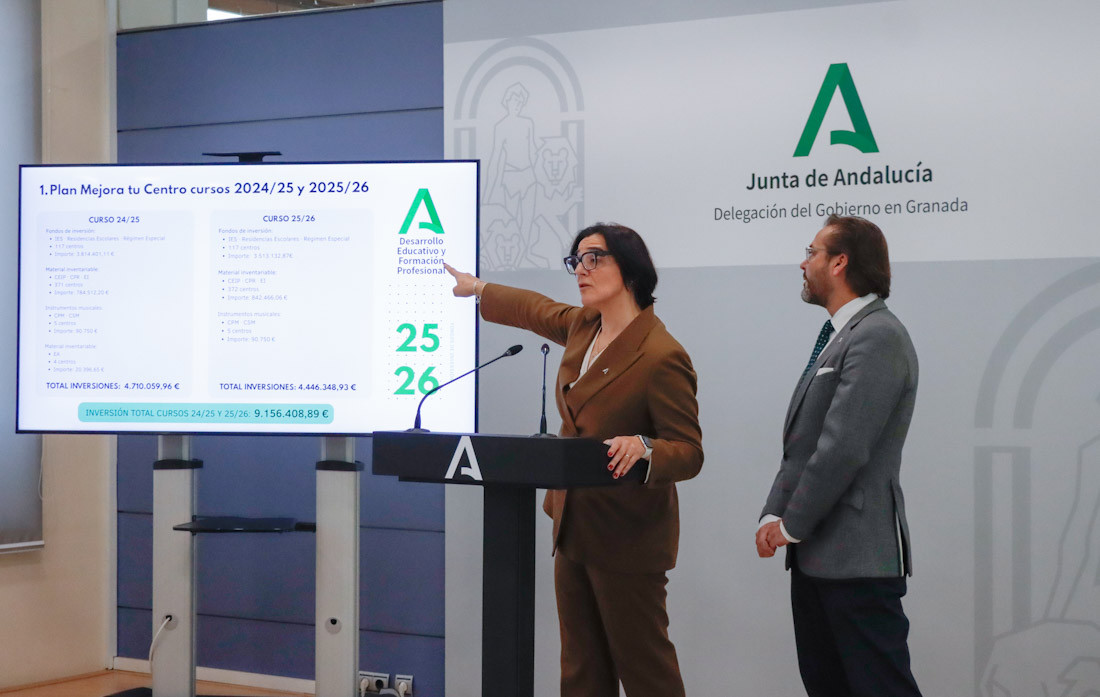 Presentación de las subvenciones para la mejora de los centros educativos (GPMEDIA)