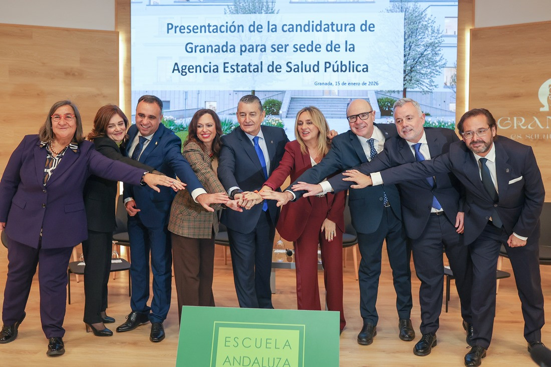 Presentación de la candidatura de Granada a sede de la Agencia Estatal de Salud Pública (GPMEDIA)