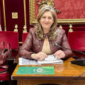 El portavoz de Vox en el Ayuntamiento de Granada, Beatriz Sánchez Agustino (VOX)