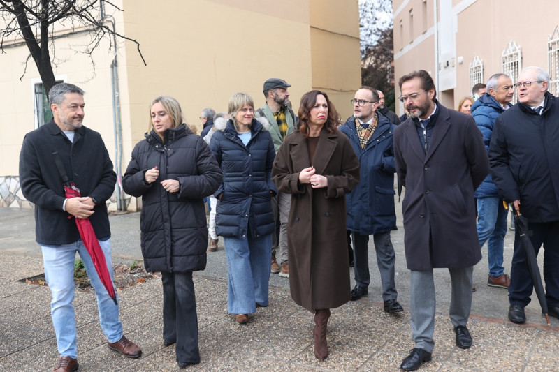 Imagen de la visita al Zaidín (GPMEDIA)