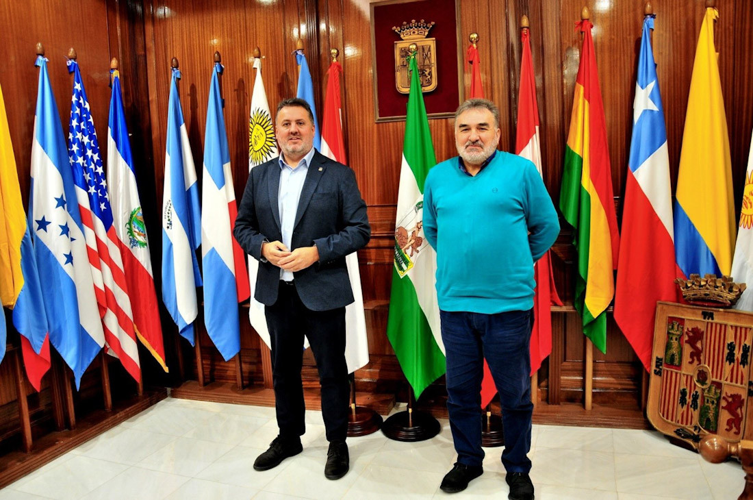 Imagen de la visita a Santa Fe (JUNTA)