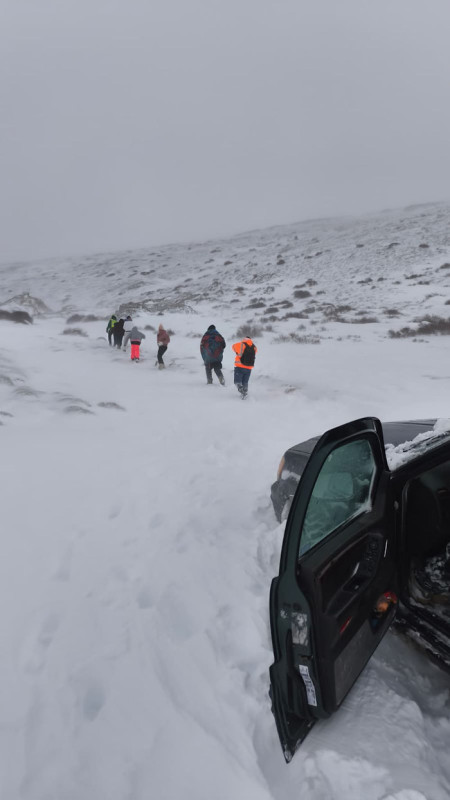 Rescate en la nieve (GUARDIA CIVIL)