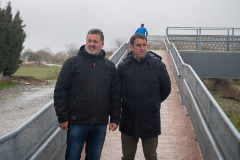 Imagen de la visita a Alhendín (GPMEDIA)