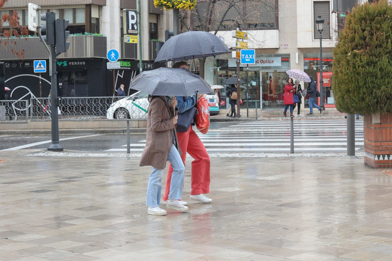 Borrasca 'Kristin' en Granada capital (GPMEDIA)