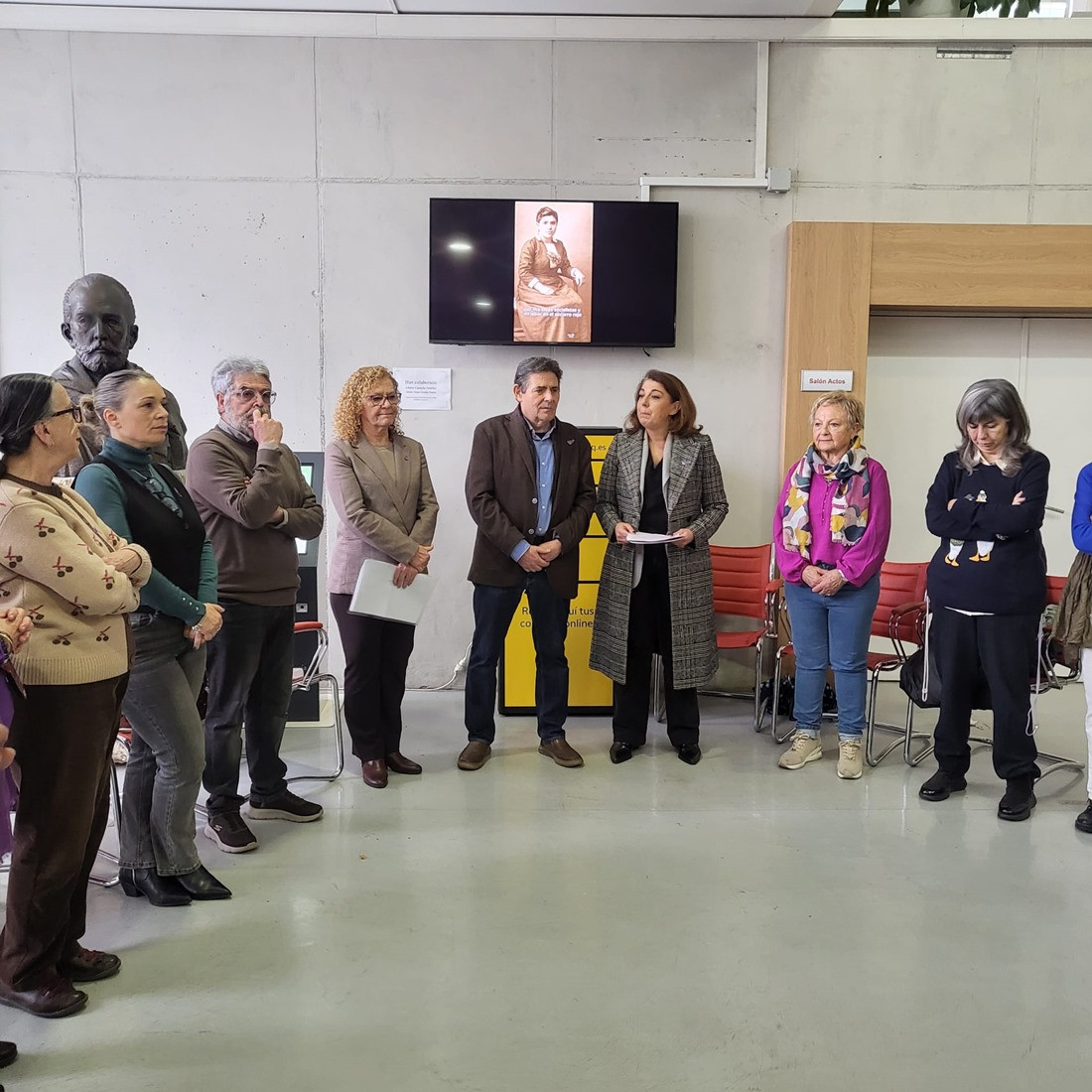Inauguración de la exposición (UGT)