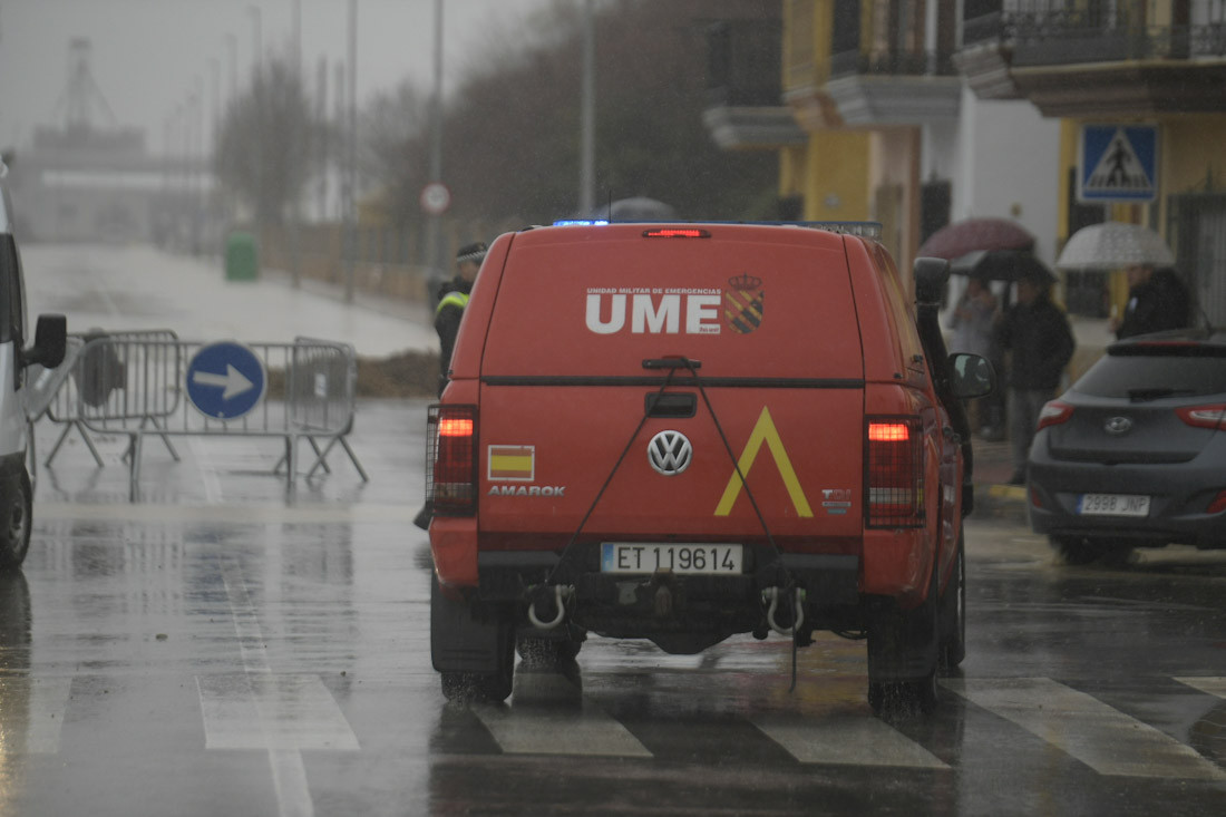 La UME está actuando en Huétor Tájar (GPMEDIA)