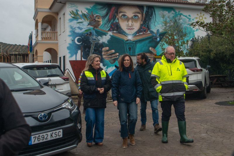 Imagen de la visita a Benalua de las Villas (GPMEDIA)